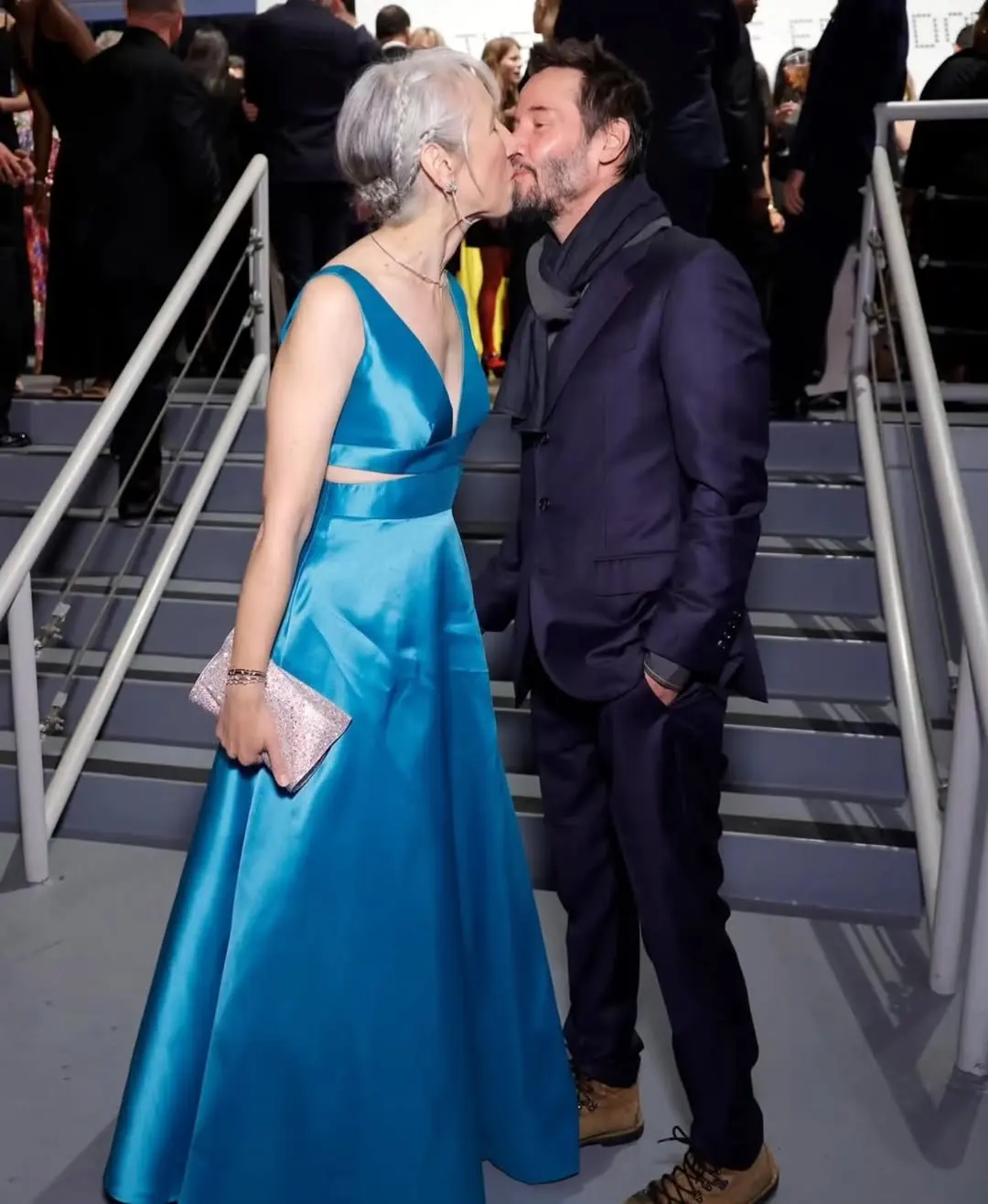 Keanu Reeves and Alexandra Grant6