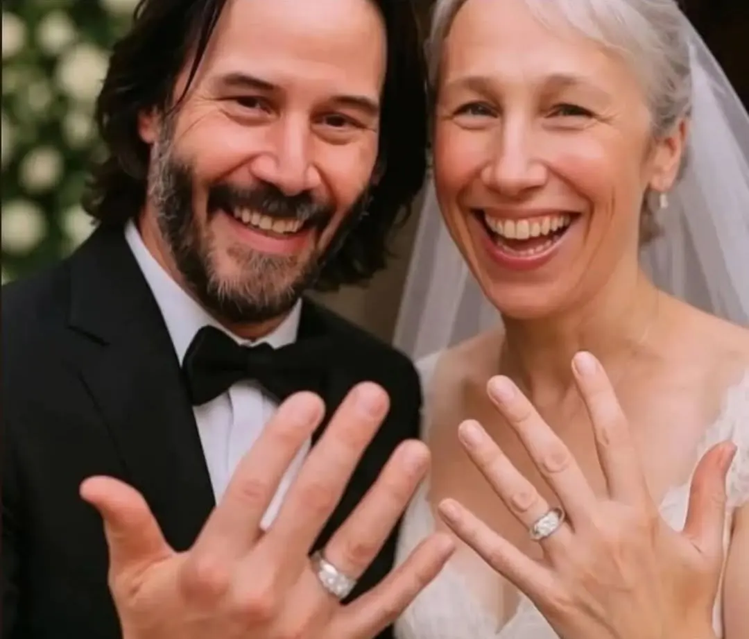Keanu Reeves-Alexandra Grant-Wedding