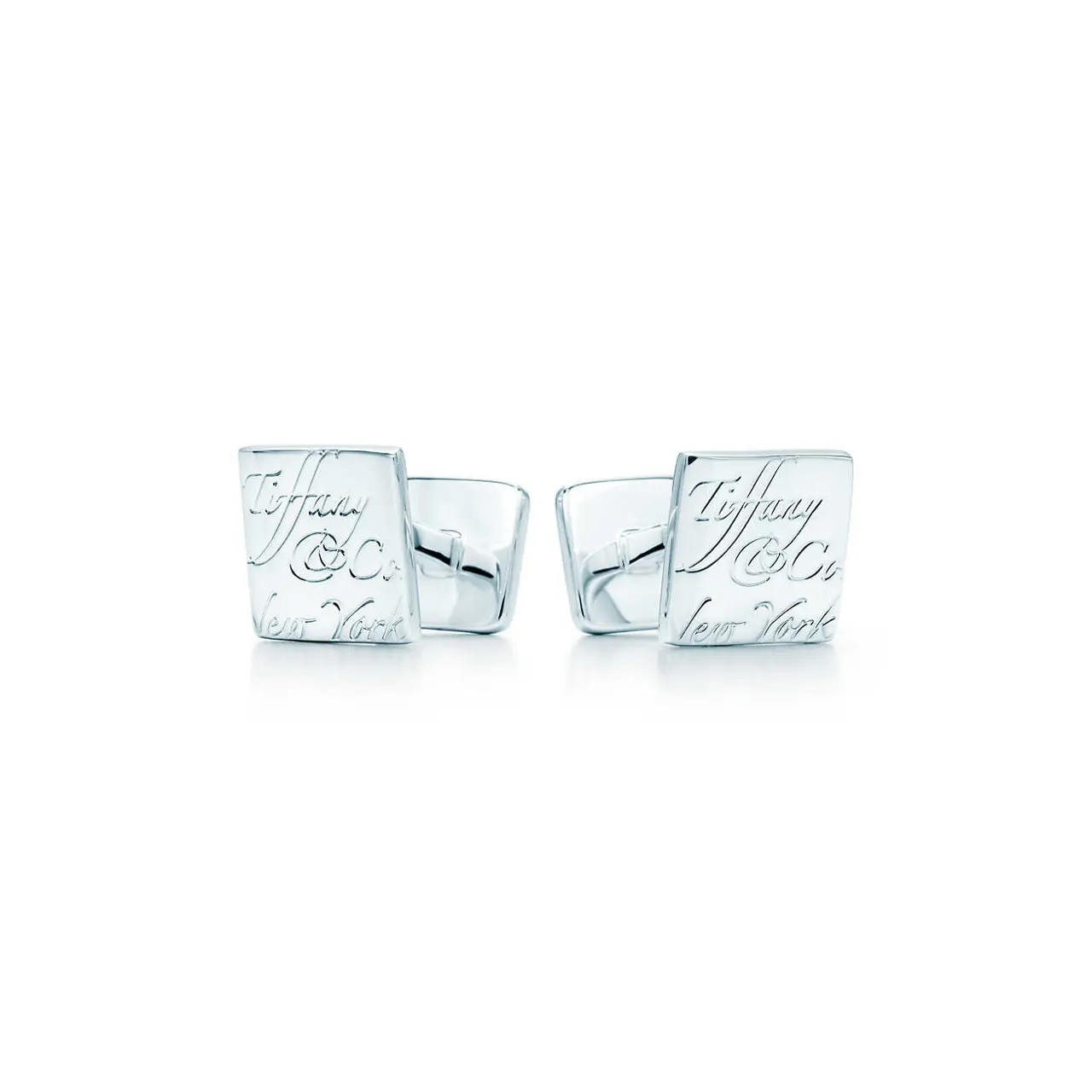 Запонки от Tiffany. Запонки из стерлингового серебра.