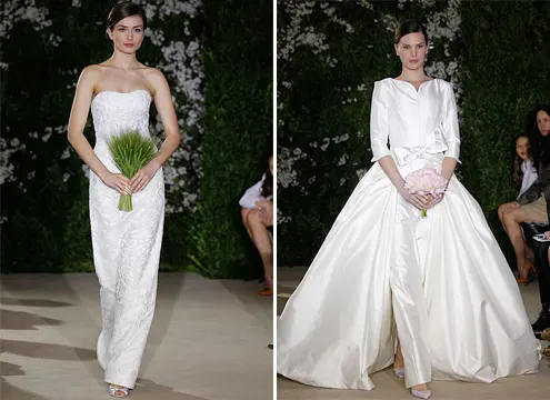 Свадебные платья от Carolina Herrera 